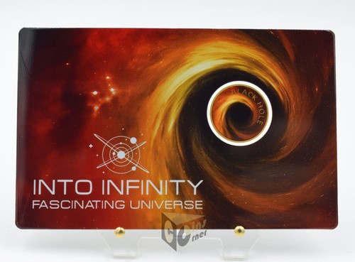 Black hole universe - black,