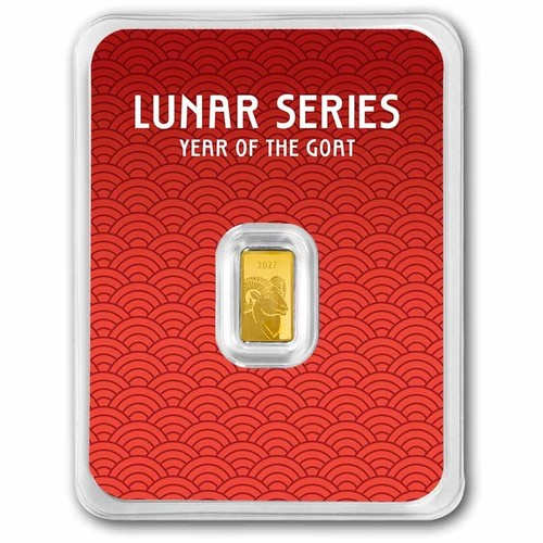 Lingotto oro 2027 anno - , lunare