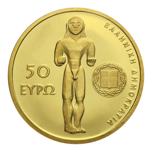 Grecia 2024 moneta oro 50 - grecia,,