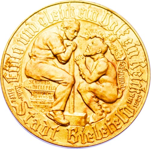 Germania notgeld bielefeld - germania,