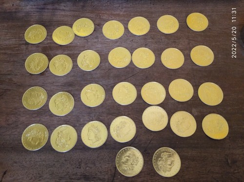 Lotto monete oro 20000 - monete,
