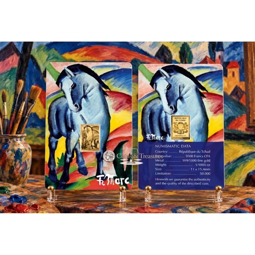 Franz marc blue horse 1000 - franz,