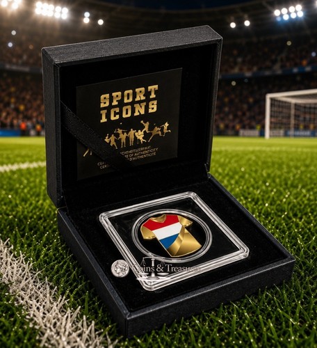 Maglia calcio oro olandese - d'oro,