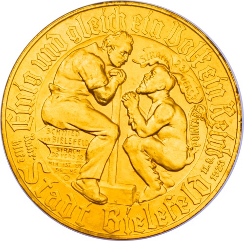 Germania notgeld bielefeld - notgeld,