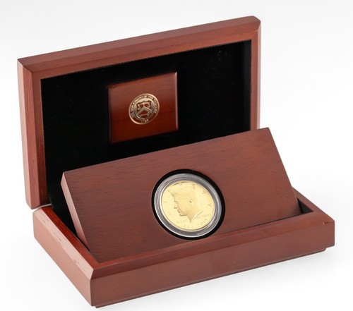 Moneta oro kennedy proof da - d'oro,