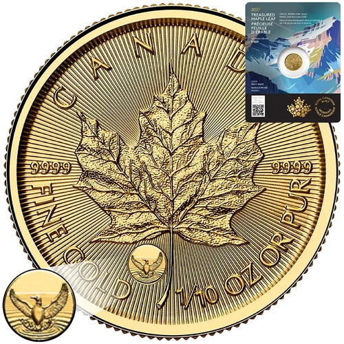 Moneta oro maple leaf - d'oro,