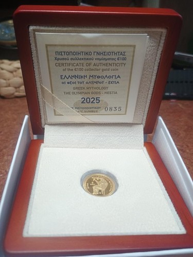 Moneta oro 100 mitologia - oro, 100€