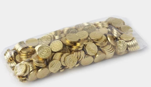 Monete oro cioccolato 28 - monete, d'oro