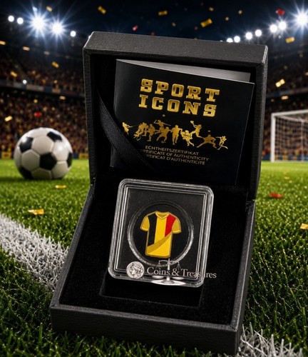Maglia calcio oro belgio - maglia,